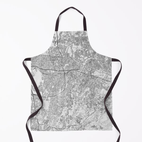 Item preview, Bekasi City Map of West Java, Indonesia - Light designed and sold by deMAP.