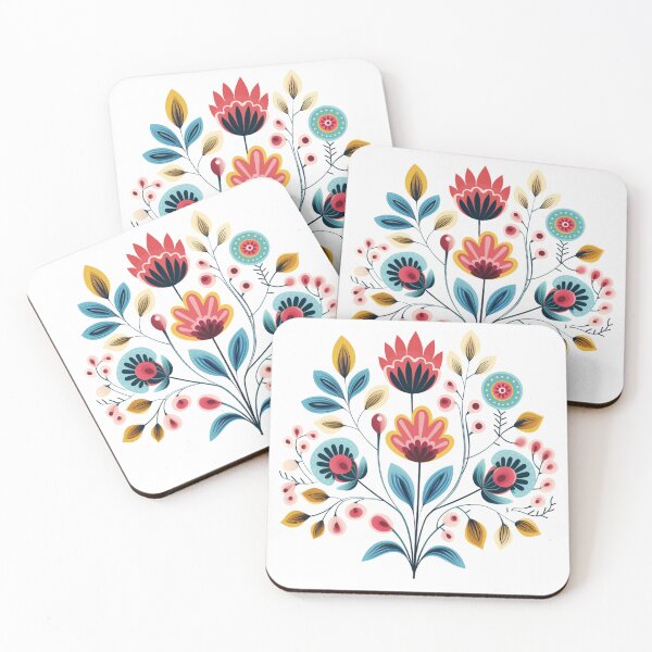 Item preview, Retro flowers designed and sold by MendaciousMina.