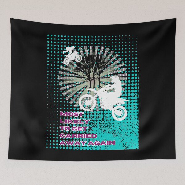 Item preview, Good Vibes & Freedom – Motorcycle & Motocross Art – Gift for Bike Lovers designed and sold by bekksa.