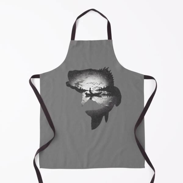 Item preview, Bass Fishing Silhouette  designed and sold by Cora Worthington Art.