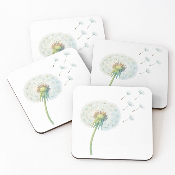 Item preview, Colorful Dandelion (Taraxacum) – Watercolor Botanical designed and sold by TrixiDesigns.