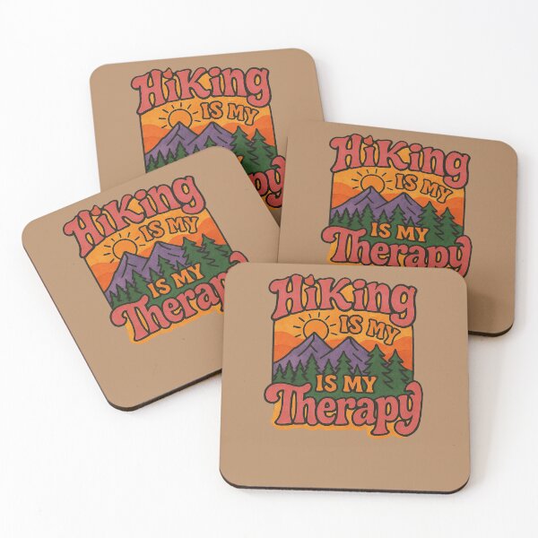 Item preview, Hiking is my Therapy designed and sold by FrictionMaxxing.