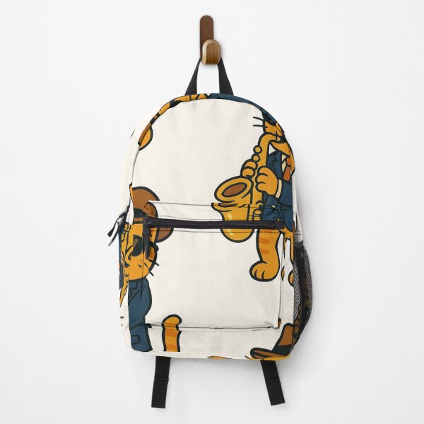 Item preview, Cute Jazz Cat – Cool Saxophone Musician Cartoon Design designed and sold by HoopeStylee.