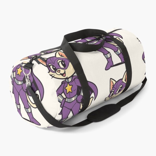 Item preview, Cute Superheroine Cat – Original Cartoon Hero Kitty Design designed and sold by HoopeStylee.