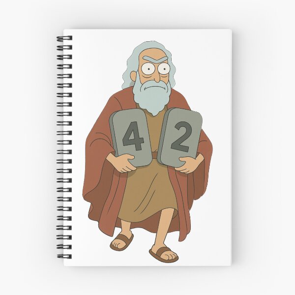 Artikelvorschau, Moses 42 Tafeln – Cartoon-Stil entworfen und verkauft von GeekManna.