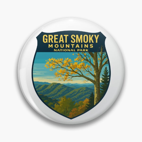 Item preview, Great Smoky Mountains National Park Retro Sticker designed and sold by Ismeal Von.
