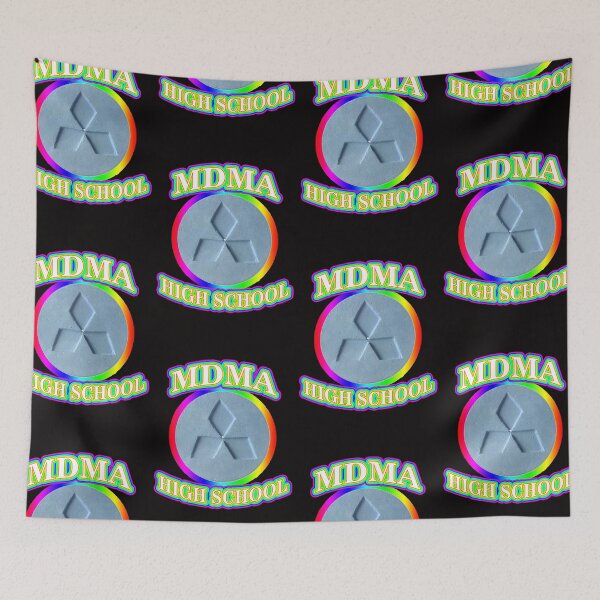 Item preview, mdma ectasy high school designed and sold by Ratatatts.