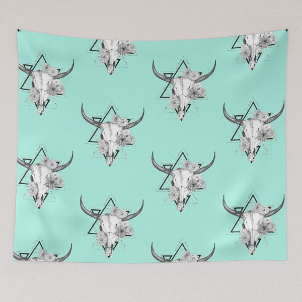 Item preview, Bull Skull Western Design designed and sold by Cora Worthington Art.