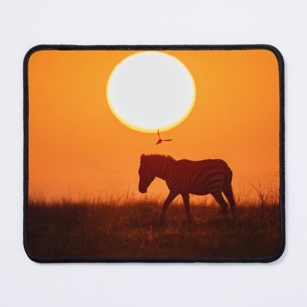 Item preview, Zebra at Sunset Masai Mara Kenya designed and sold by PhotoArt by Joan Carroll.