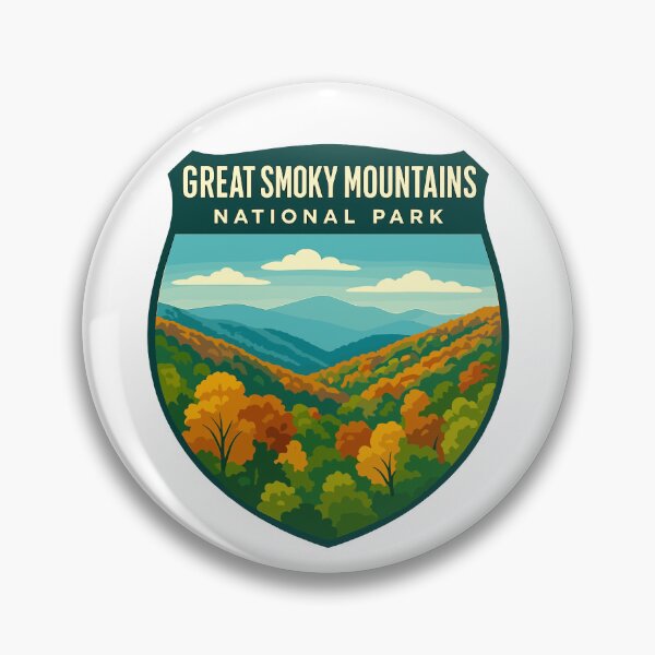 Item preview, Great Smoky Mountains National Park Retro Sticker designed and sold by Ismeal Von.