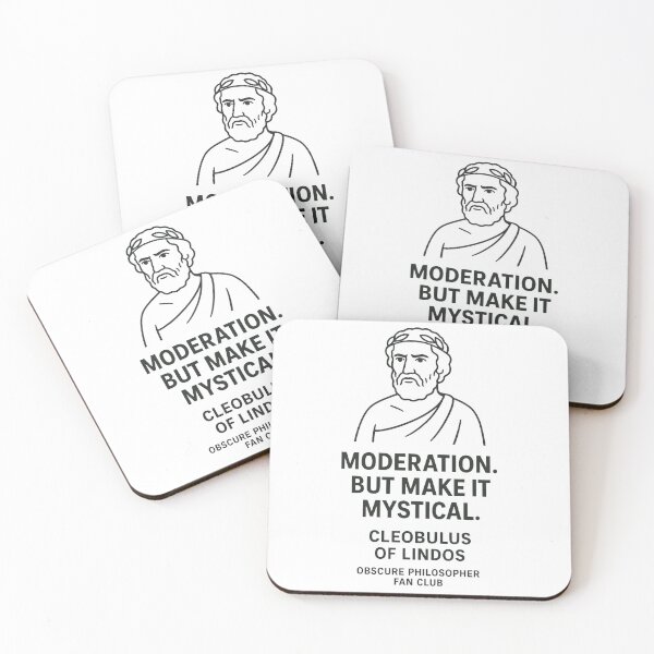 Item preview, Obscure Philosopher Fan Club: Cleobulus of Lindos designed and sold by Grand Illusions.