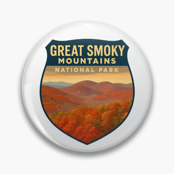 Item preview, Great Smoky Mountains National Park Retro Sticker designed and sold by Ismeal Von.