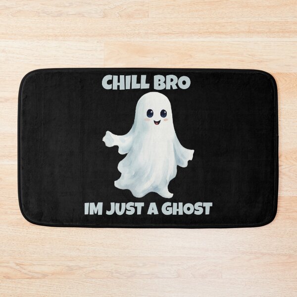 Item preview, Chill Bro Im Just a Ghost Funny Hallowen Gifts designed and sold by asiacreations.