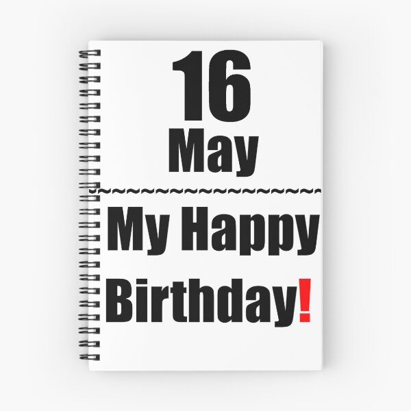Item preview, 16 May Birthday designed and sold by ariksworld.