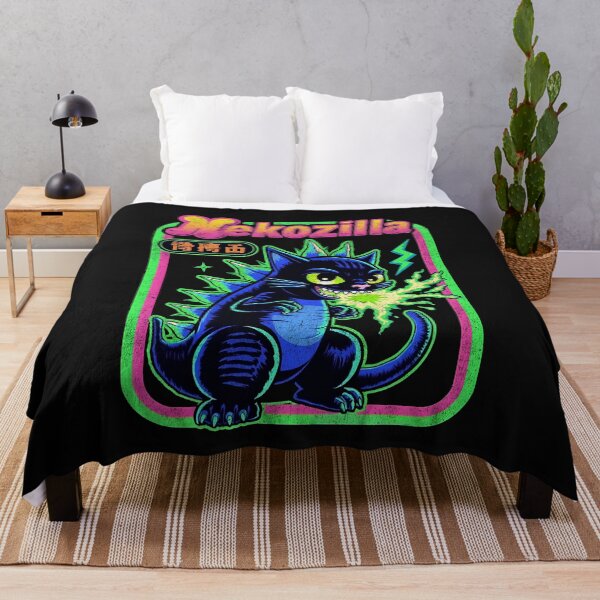 Item preview, Nekozilla: Funny Monster Cat Hybrid designed and sold by Mystikos Art.