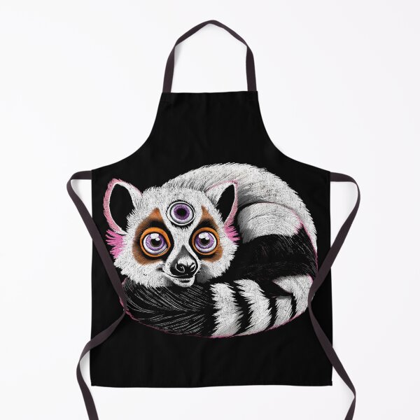 Item preview, Third Eye Lemur: Psychedelic Animal Graphic designed and sold by Mystikos Art.