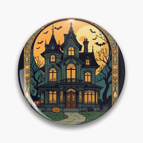 Item preview, Haunted House - Witchy Way designed and sold by taiche.