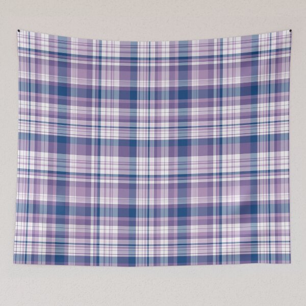 Item preview, Lavender and Lilac Plaid Seamless Repeat designed and sold by Sharon Schwalbe.