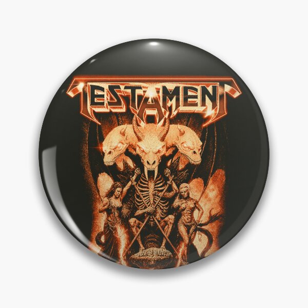 Item preview, Testament Band Heavy Metal | Brotherhood Of The Snake designed and sold by Buzzworthy Threads.