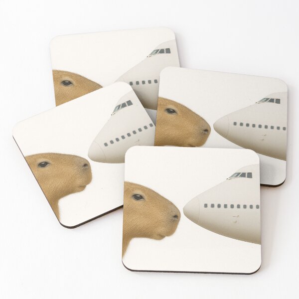 Item preview, Capybara vs. 747: Nose to Nose designed and sold by Mundera.