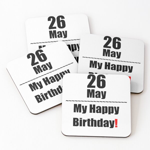 Item preview, 26 May Birthday designed and sold by ariksworld.