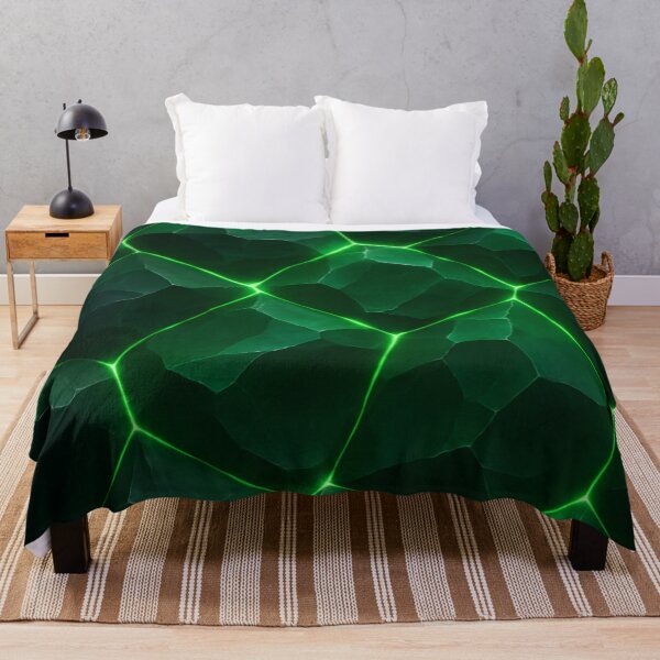 Item preview, Pattern – Emerald Crystal Veins designed and sold by Sencis.