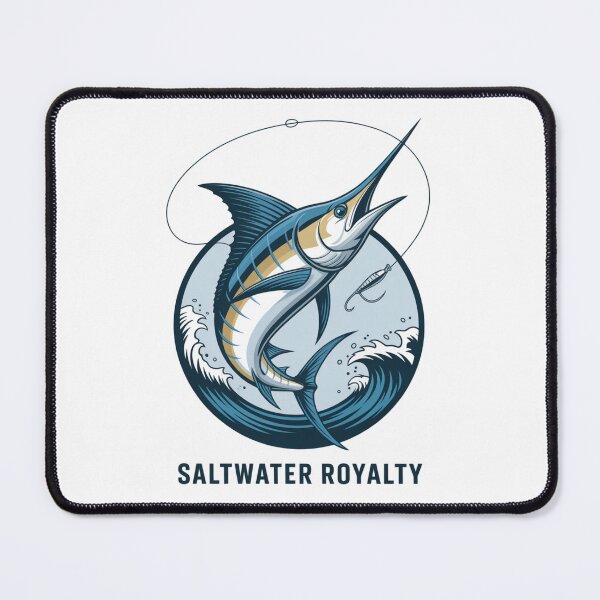 Item preview, Saltwater Royalty: Blue and Gold Majesty of the Ocean designed and sold by FusiTink.