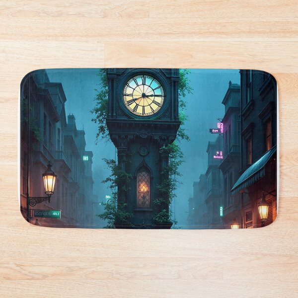 Item preview, The Enchanted Clocktower at Twilight designed and sold by oanaunciuleanu.