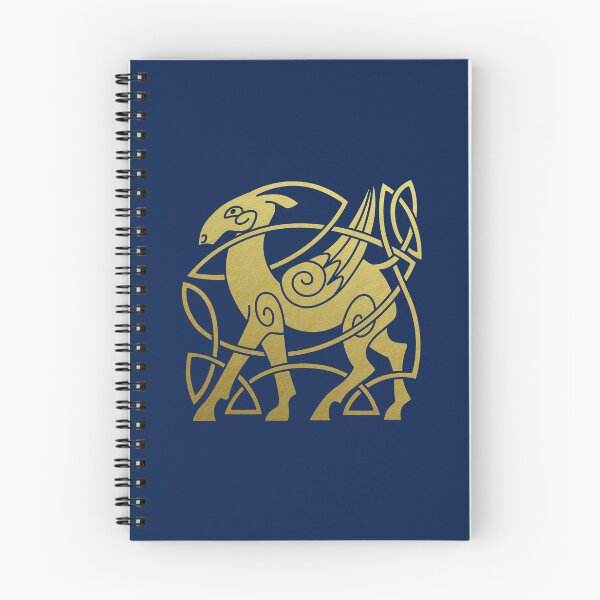 Item preview, Medieval Style Celtic Nordic Knotwork Winged Beast designed and sold by Pixelchicken.