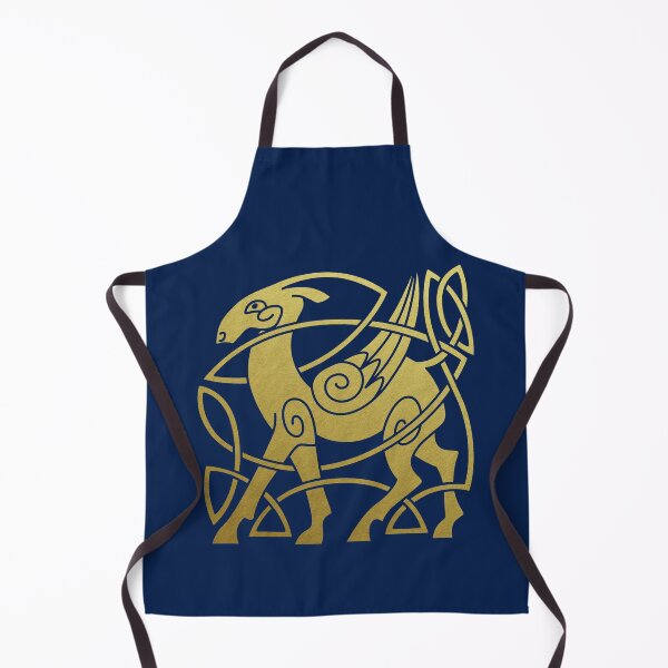 Item preview, Medieval Style Celtic Nordic Knotwork Winged Beast designed and sold by Pixelchicken.