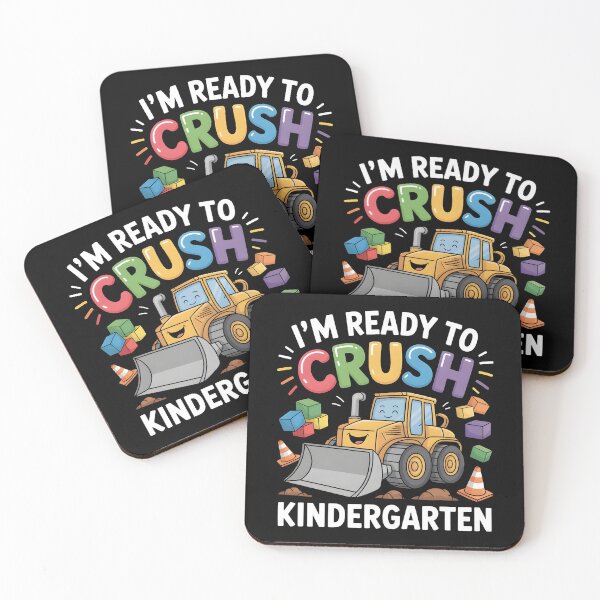 Item preview, I`m Ready To Crush Kindergarten Back To School Excavator designed and sold by Redgiant87x.