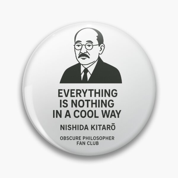 Item preview, Obscure Philosopher Fan Club: Nishida Kitaro designed and sold by Grand Illusions.
