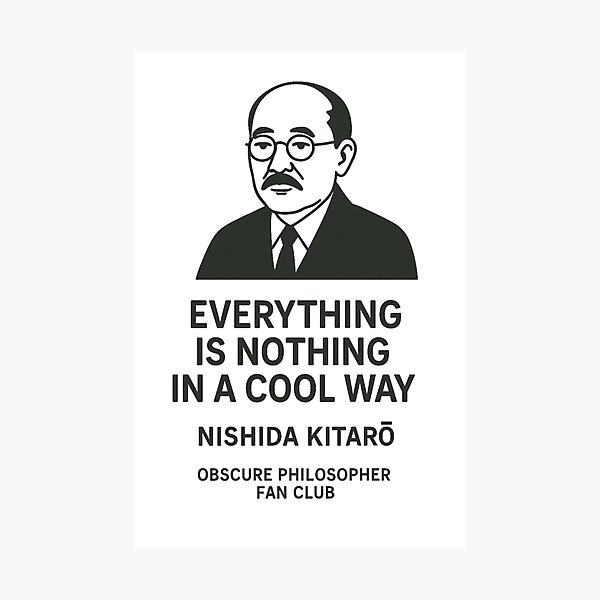 Item preview, Obscure Philosopher Fan Club: Nishida Kitaro designed and sold by Grand Illusions.