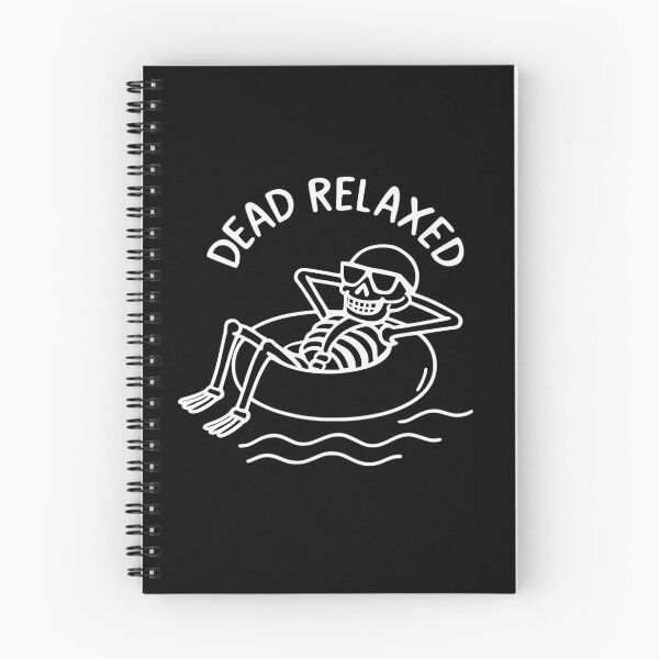 Item preview, Dead Relaxed Skeleton Floating On An Inflatable Ring designed and sold by RLYGR8.