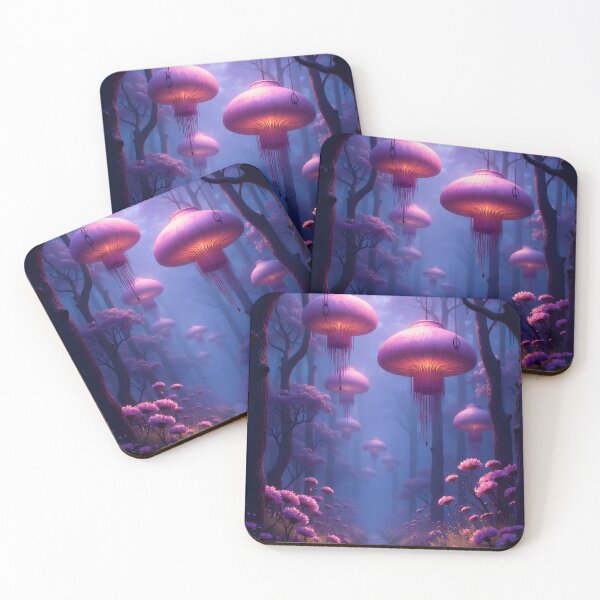 Item preview, Enchanted Luminescent Grove designed and sold by oanaunciuleanu.