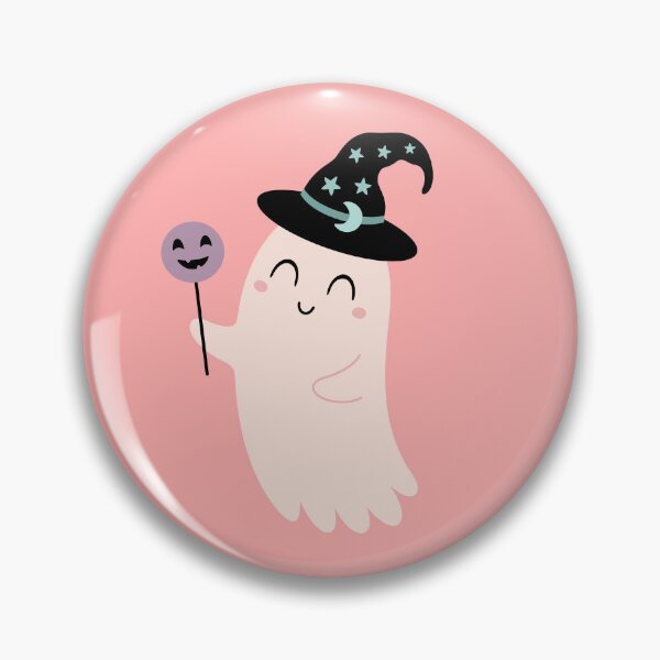 Artikelvorschau, Pink Ghost Halloween - Süßes Gruseliges Design entworfen und verkauft von Julza Art.