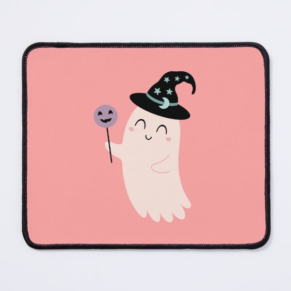 Artikelvorschau, Pink Ghost Halloween - Süßes Gruseliges Design entworfen und verkauft von Julza Art.