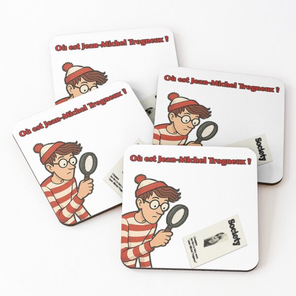 Item preview, Where is Jean-Michel Trogneux? designed and sold by devenirbrigitte.