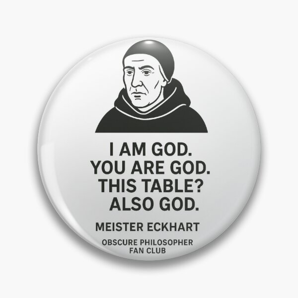 Item preview, Obscure Philosopher Fan Club: Meister Eckhart designed and sold by Grand Illusions.