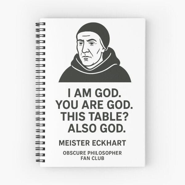 Item preview, Obscure Philosopher Fan Club: Meister Eckhart designed and sold by Grand Illusions.