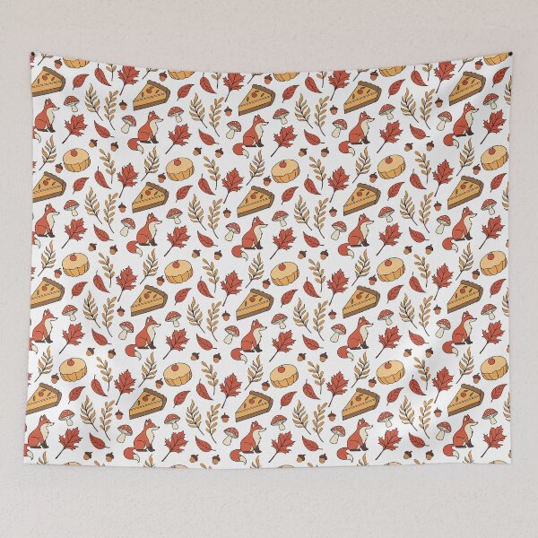 Item preview, A cute autumnal pattern designed and sold by Merrylands Artshop.