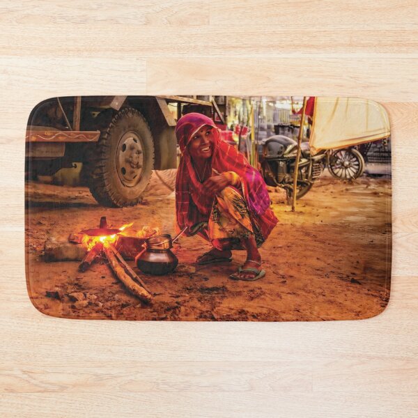 Item preview, Dinner at the Pushkar Camel Fair designed and sold by Kay Brewer.