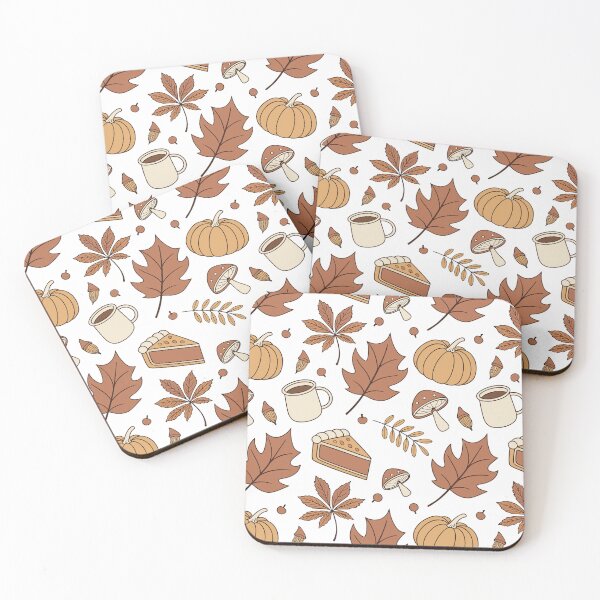 Item preview,  A cute and neutral autumnal pattern designed and sold by Merrylands Artshop.