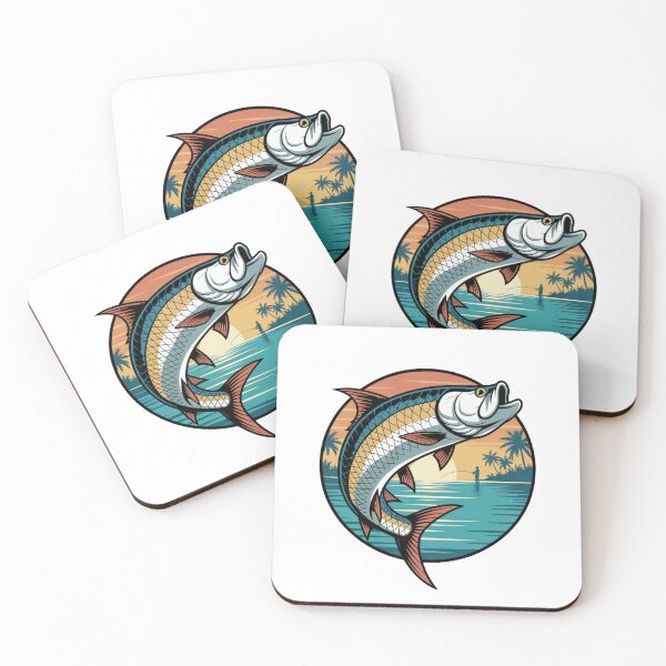 Item preview, Golden Tarpon: Golden Sunset in Paradise designed and sold by FusiTink.