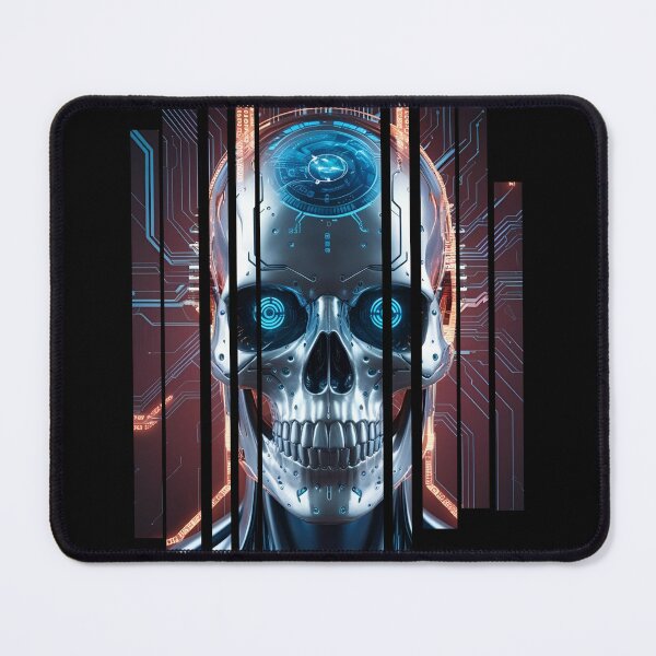 Item preview, Cybernetic skull with data streams 6 designed and sold by Neon G.