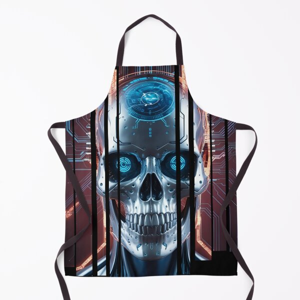Item preview, Cybernetic skull with data streams 6 designed and sold by Neon G.