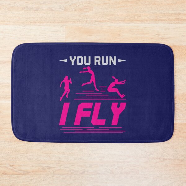 Item preview, Track and Field Long Jump Women You Run I Fly designed and sold by jaygo.