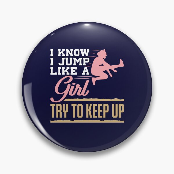 Item preview, Track and Field Long Jump - I Know I Jump Like a Girl Try to Keep Up designed and sold by jaygo.