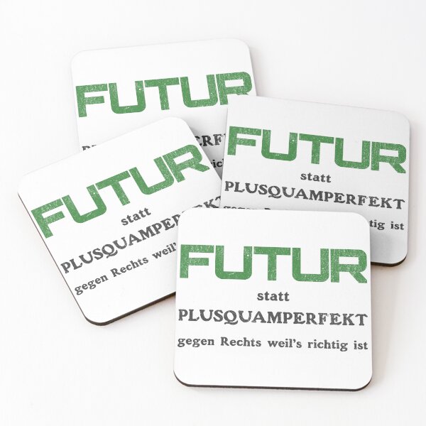 Item preview, FUTUR instead of Pluperfect – Political statement against the shift to the right designed and sold by VariousGoodies.