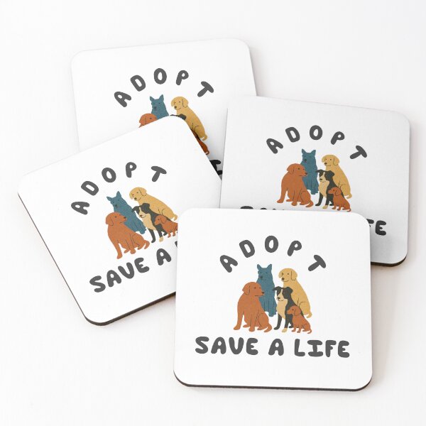 Item preview, Adopt. Save a Life. designed and sold by nyah14.